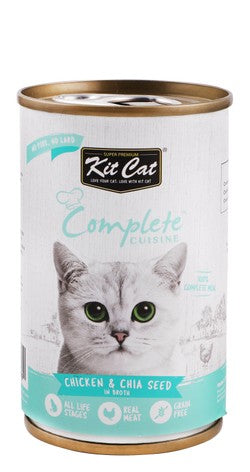 Kit Cat Complete Cuisine Chicken And chia seed In Broth 150g