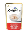 *Schesir Cat Pouch Jelly Chicken With Seabass 85gm