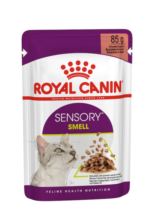 *Feline Health Nutrition Sensory Smell Gravy (WET FOOD - POUCHES) 12x85G