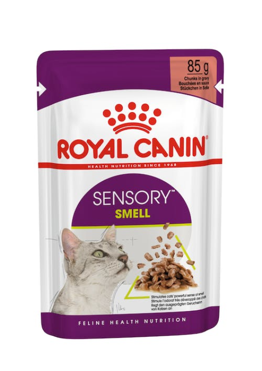 Feline Health Nutrition Sensory Smell Gravy (WET FOOD - POUCHES) 12x85G