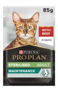 Pro Plan Sterilised Beef Wet Food 85g