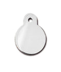 ID Tag - Circle Small Brass