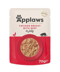 Applaws Cat Chicken with Beef - Jelly Pouch