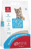 *Fresh Flush Rose Scent Cat Litter