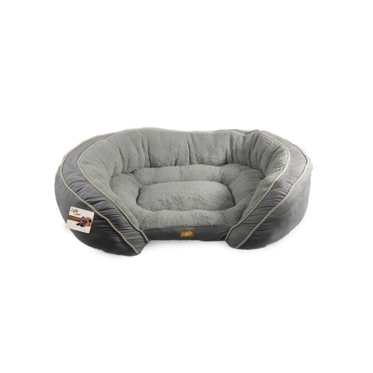 Luxury Lounge Bed - Large/Grey