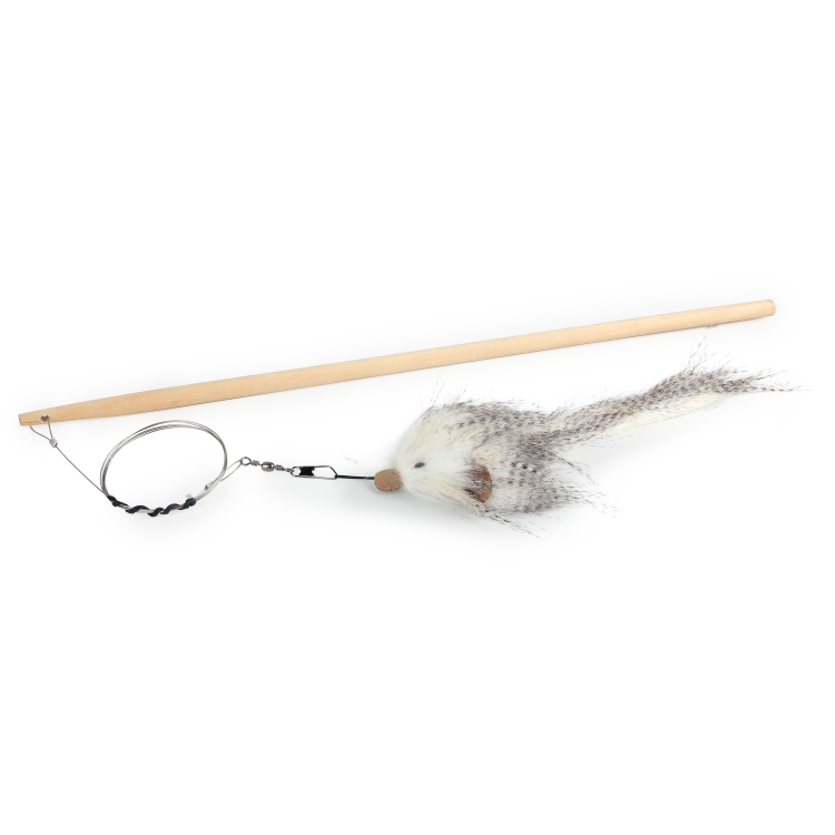 *Classic Comfort - Mouse Cat Wand - Set