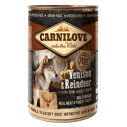 Carnilove Venison & Reindeer for Adult Dogs 400g