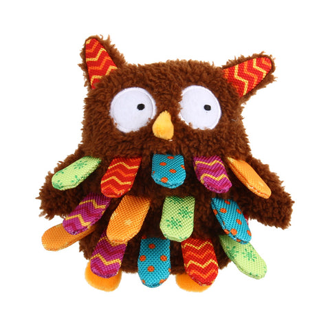 *Owl Plush Friendz with squeaker