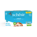 *SCHESIR CAT MULTIPACK CAN TUNA 50 gm X 6