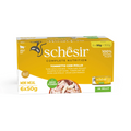 *Schesir Cat Multipack Can Tuna With Chicken-6x50g