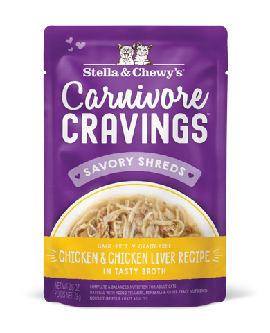 Stella & Chewy’s Carnivore Cravings Chicken & Chicken Liver Recipe – 2.8 Oz