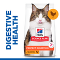 *Hill’s Science Plan Perfect Digestion Adult 1+ Cat Food With Chicken & Brown Rice (1.5kg)