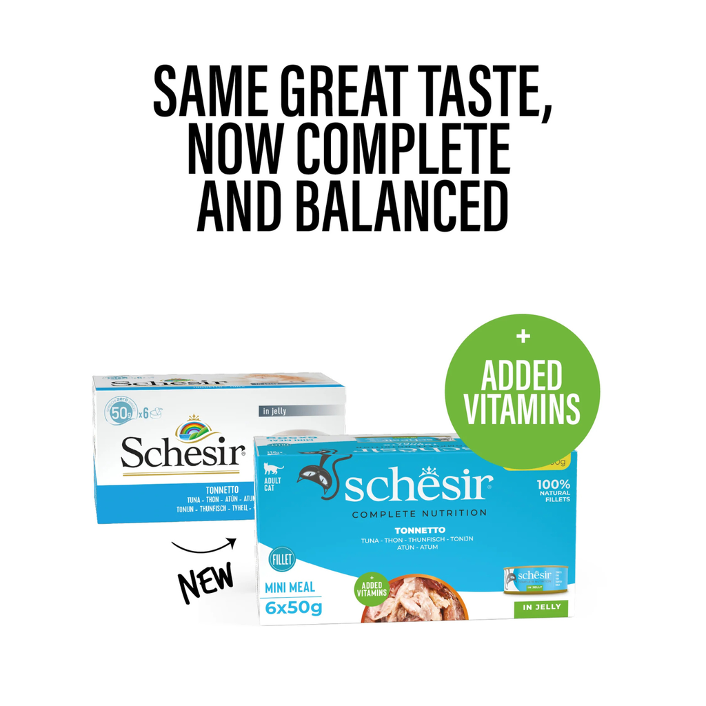 *SCHESIR CAT MULTIPACK CAN TUNA 50 gm X 6