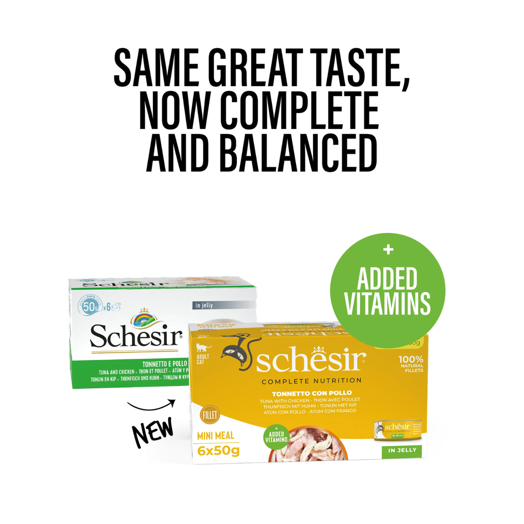 *Schesir Cat Multipack Can Tuna With Chicken-6x50g