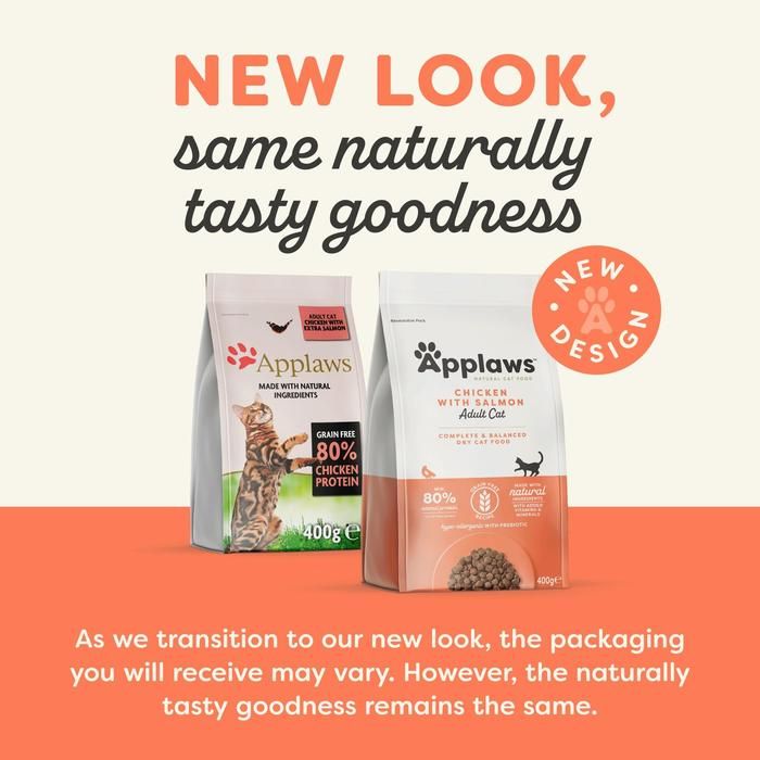 Applaws Chicken & Salmon Dry Adult Cat Food (2KG)