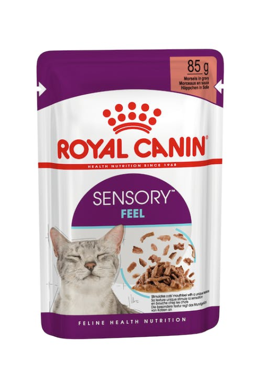 Feline Health Nutrition Sensory Feel Gravy (WET FOOD - POUCHES) 12x85G