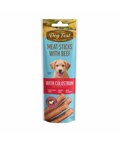 Dog Fest Beef Stick With Colostrum 45g