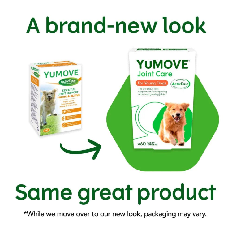 *YuMOVE Joint Care for Young Dogs 60 tabs