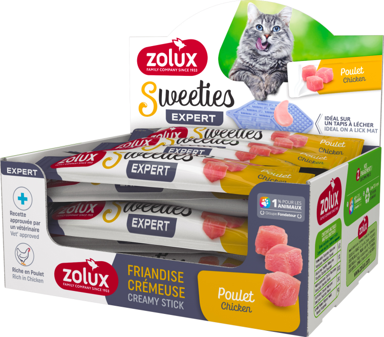 *Sweeties Creamy Stick For Cat - Chicken 14g