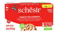 *Schesir – Cat Multipack Can Tuna With Prawns 50gm (6×1)