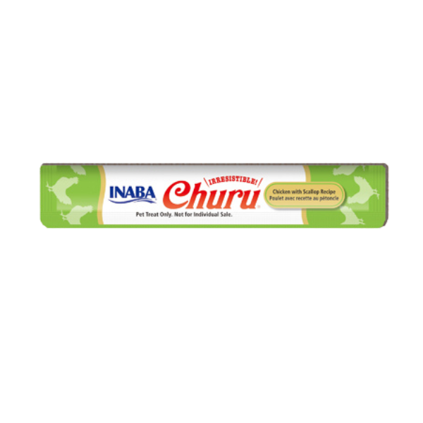 *Inaba Churu Chicken with Scallop Recipe 4PCS/PK