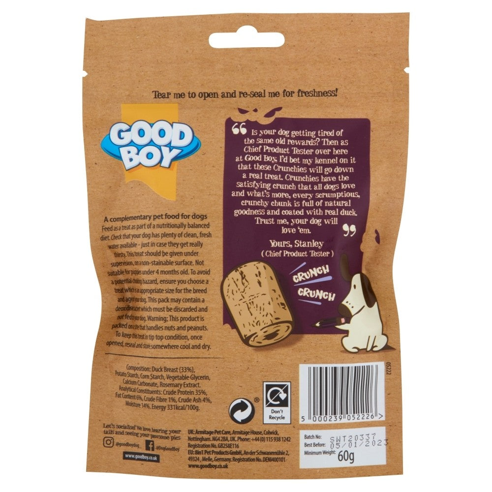 *GOODBOY CRUNCHIES DUCK 66G