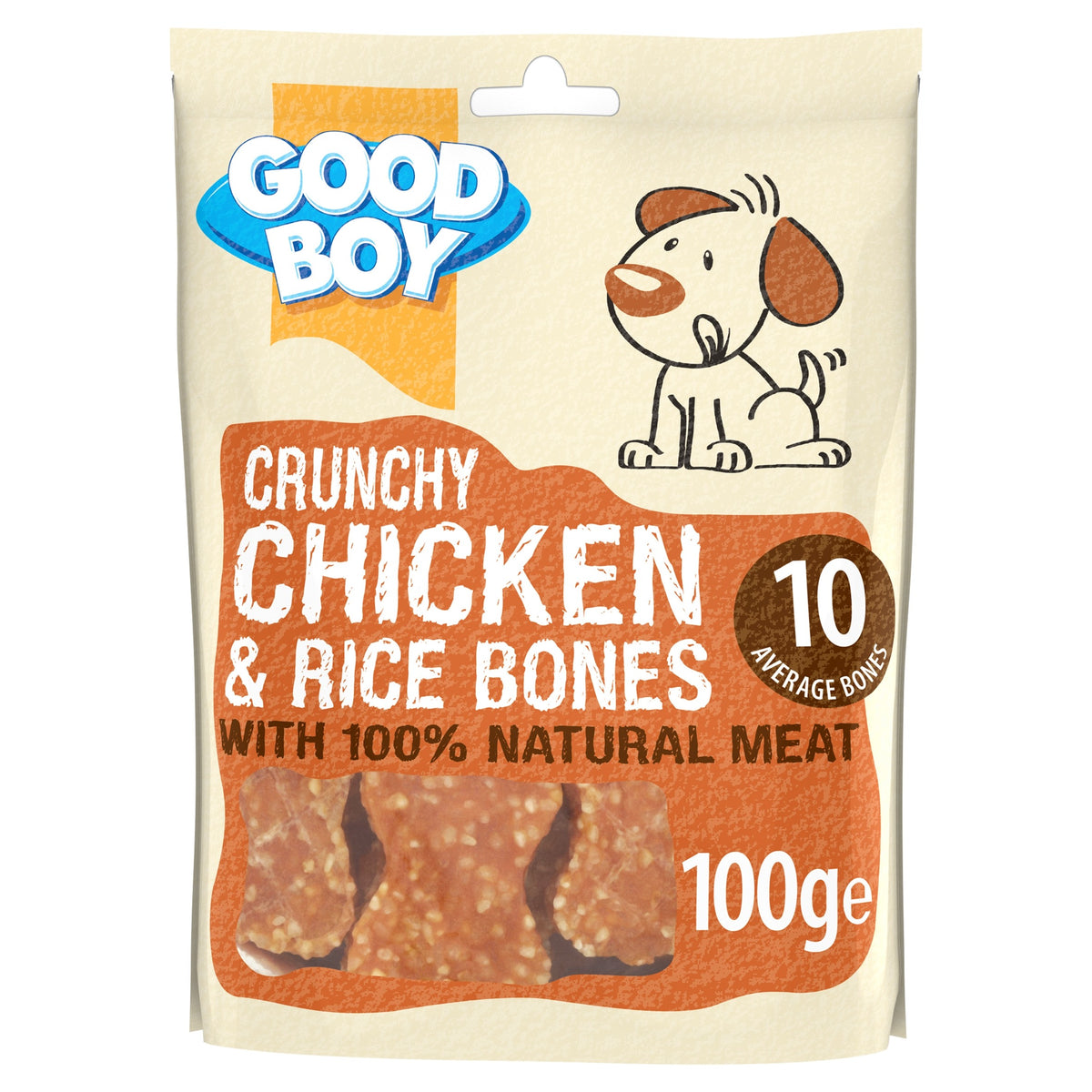 CRUNCHY CHICKEN & RICE BONES