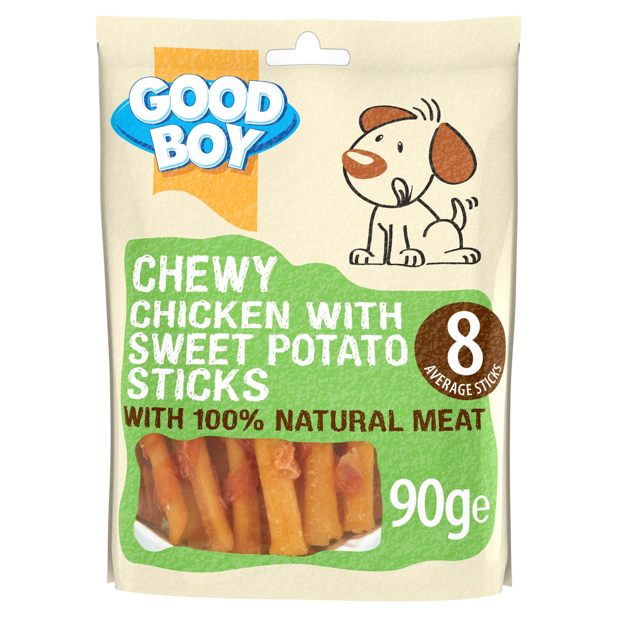 *CHICKEN & SWEET POTATO STICK