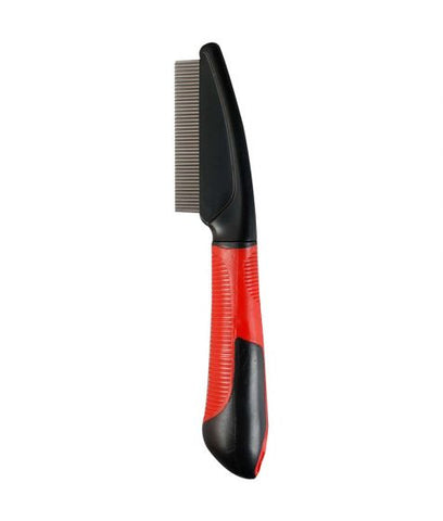 *Flamingo Dog Grooming Comb Rotating Teeth Fine