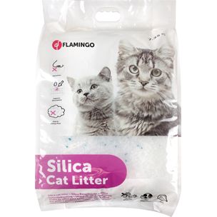 Flamingo Silica Cat Litter 7kg (17L)