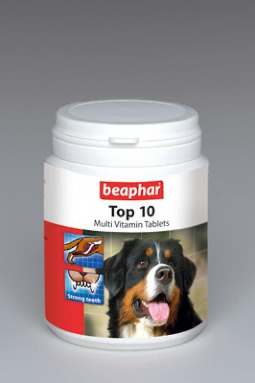 TOP 10 DOG MULTI-VITAMINS 180 TAB.
