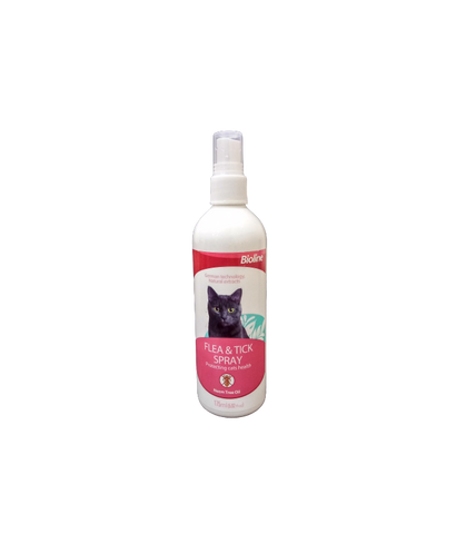 Bioline Flea And Tick Spray For Cat 175 ml