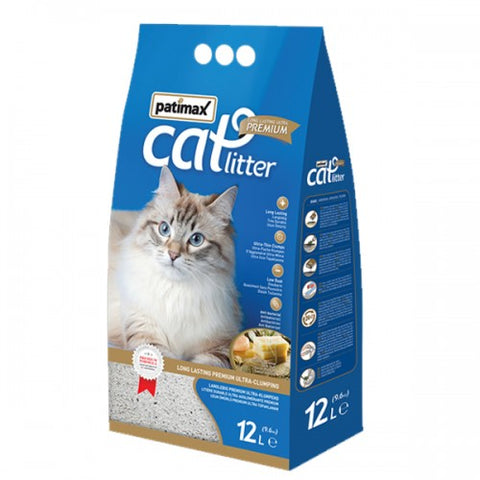 Patimax Premium Ultra Clumping Cat Litter - Soap Fragrance