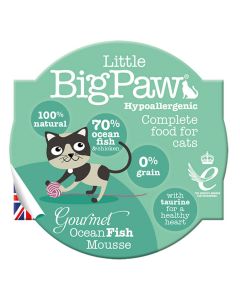 Little Big Paw Cat Gourmet Fish Mousse (4597458993205)