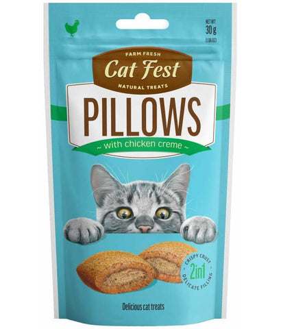 Cat Fest Pillows With Chicken Cream