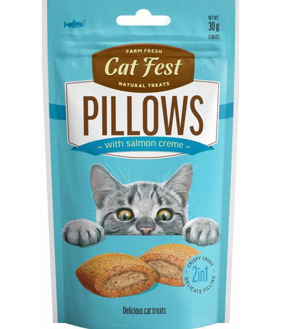 *Cat Fest Pillows With Salmon Cream