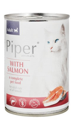 PIPER CAT WITH SALMON 400 g