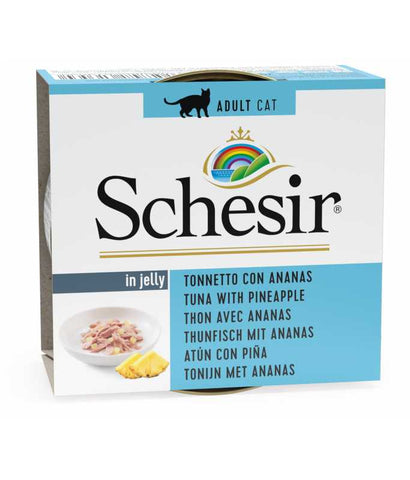 Schesir Cat Wet Food-Tuna With Pineapple