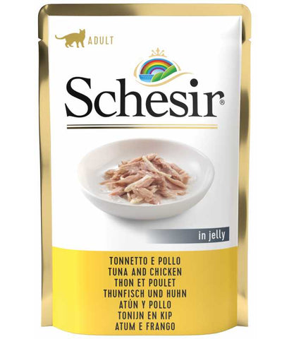 *Schesir Cat Pouch Tuna With Chicken 85g