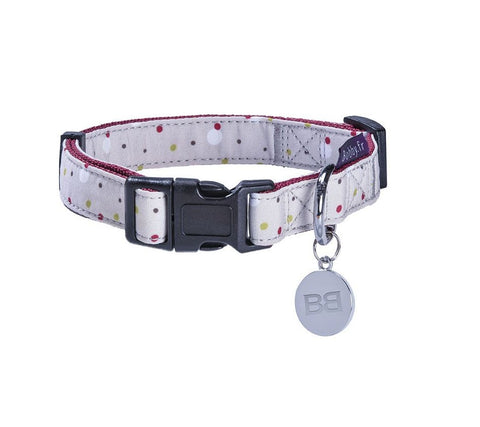 DOTS COLLAR - BEIGE (4612086038581)