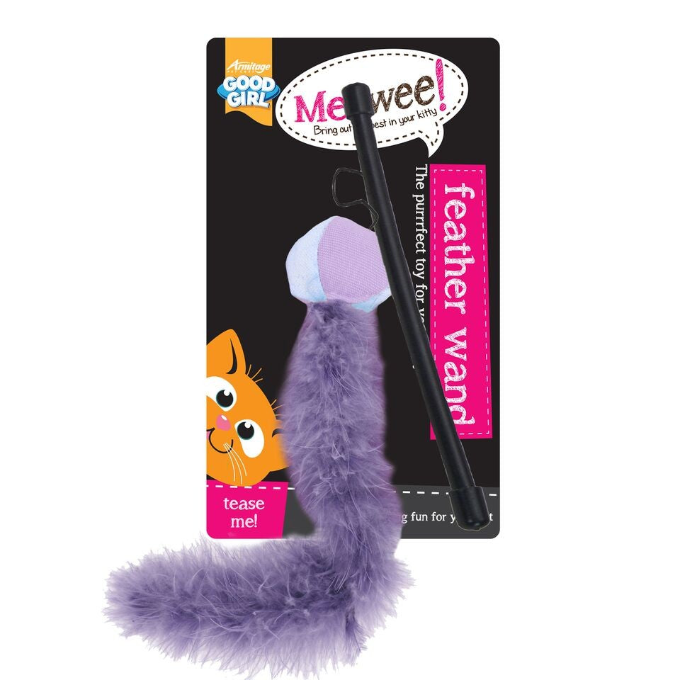 MEOWEE FEATHER WAND - 260MM (4604772646965)
