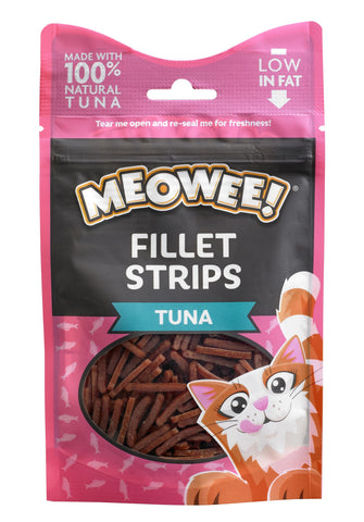 MEOWEE! FILLET STRIPS TUNA