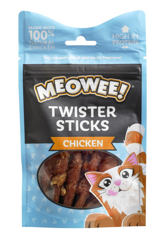 MEOWEE! TWISTER STICKS CHICKEN
