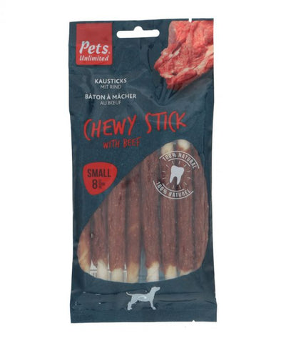 Pets Unlimited Chewy Sticks with Beef (4604630892597)
