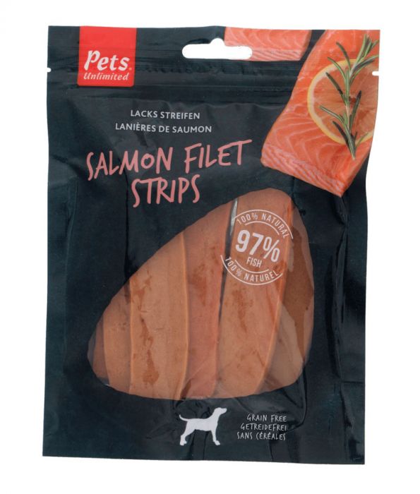 Pets Unlimited Salmon Filet Strips Large (4604499951669)