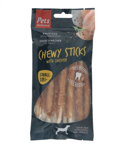 Pets Unlimited Chewy Sticks with Chicken (4604601040949)