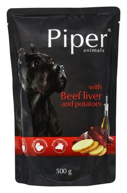 Piper  with Beef Liver & Potatoes 500g