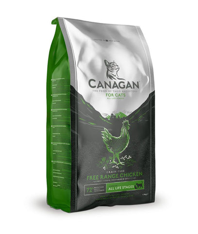 Canagan Dry Cat Food with Free Range Chicken 4kg