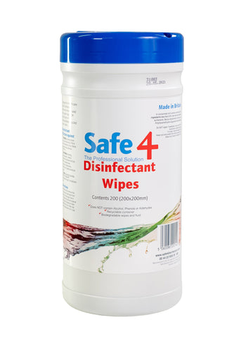 SAFE4 DISINFECTANT WIPES (4608225017909)