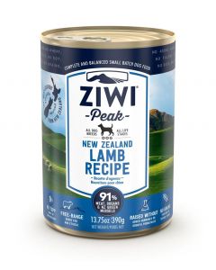 ZiwiPeak Lamb Recipe Canned Dog Food (390g) (4597578825781)